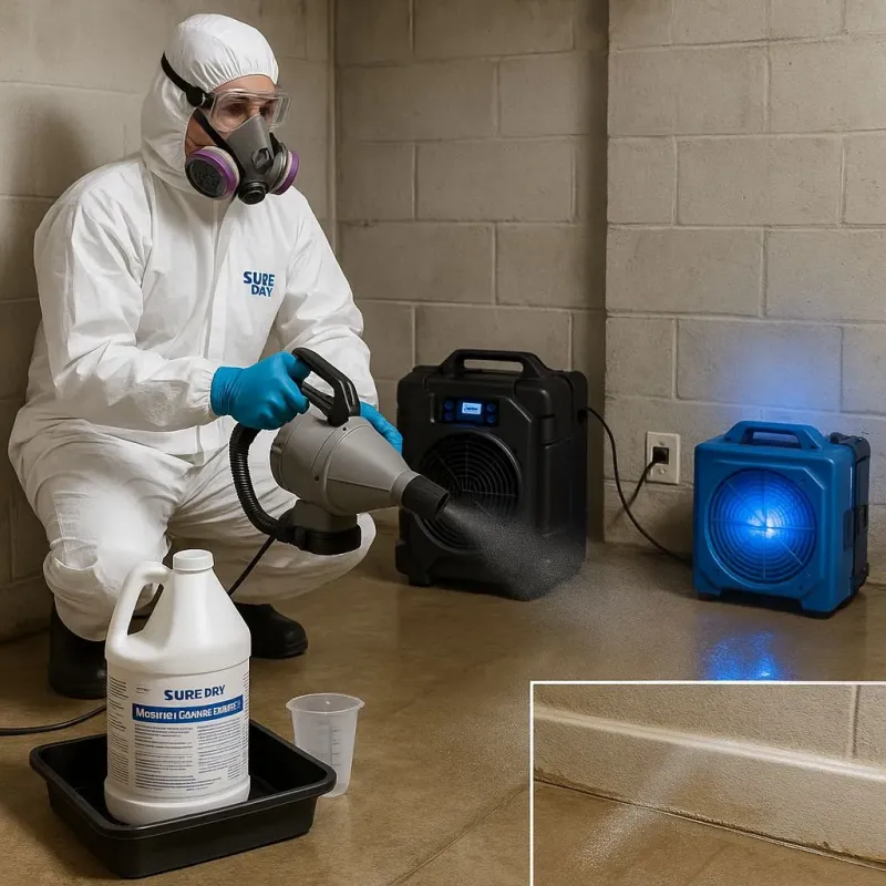 Sanitization and Odor Removal process in Saylorsburg, PA